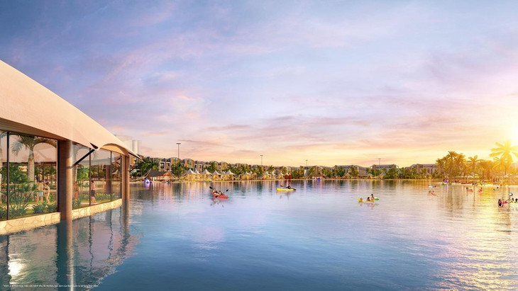 Biển hồ độc đáo trong lòng dự án cũng là một tiện ích tạo cảm hứng sống biển cho cư dân tương lai của dự án. Biển hồ độc đáo trong lòng dự án cũng là một tiện ích tạo cảm hứng sống biển cho cư dân tương lai của dự án.