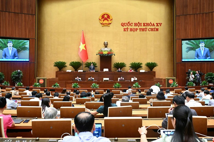 Quốc hội thảo luận về Dự án Luật sửa đổi, bổ sung một số điều của Luật Các tổ chức tín dụng