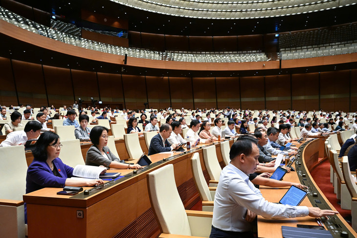 Quốc hội biểu quyết thông qua Nghị quyết của Quốc hội về thí điểm về một số cơ chế, chính sách đặc thù phát triển nhà ở xã hội