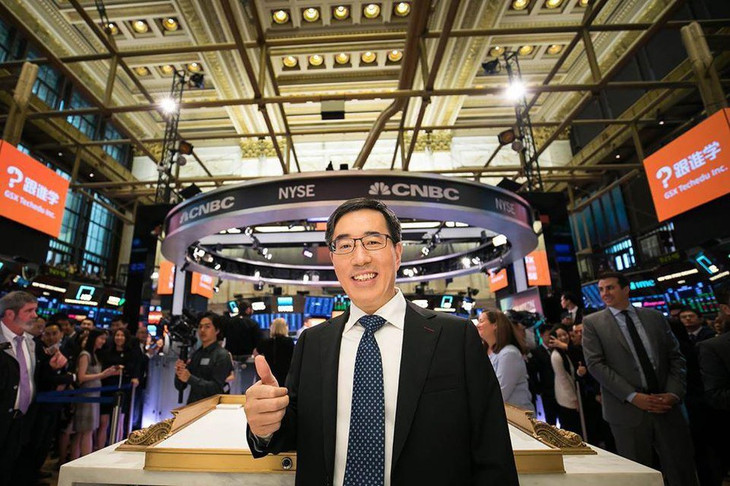 7. Larry Xiangdong Chen Tài sản: 11,8 tỷ USD, tăng: 2,4 tỷ USD Nguồn tài sản: Công nghệ giáo dục, GSX Techedu