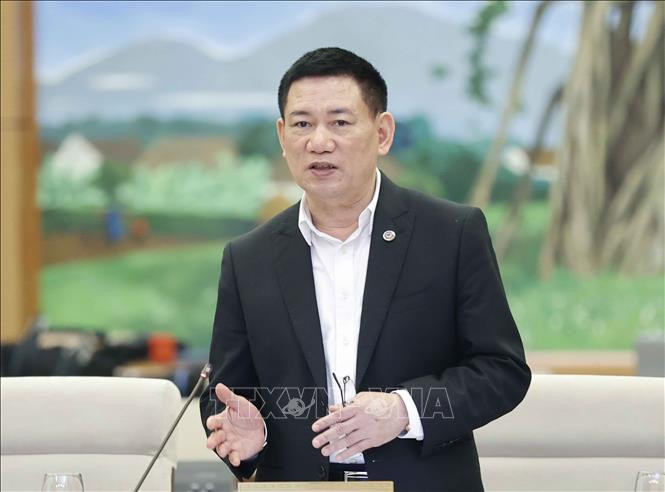 Bộ trưởng Bộ Tài chính Hồ Đức Phớc. Ảnh: Doãn Tấn/TTXVN