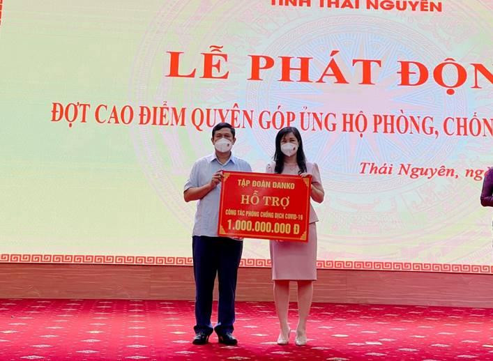 Danko Group hưởng ứng công tác phòng chống dịch do tỉnh Thái Nguyên phát động