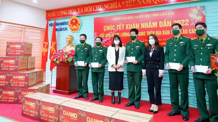 Danko Group phối hợp với Đoàn Đại biểu Quốc hội tỉnh Lào Cai tổ chức tới thăm và tặng quà một số đơn vị lực lượng vũ trang trên địa bàn tỉnh Lào Cai