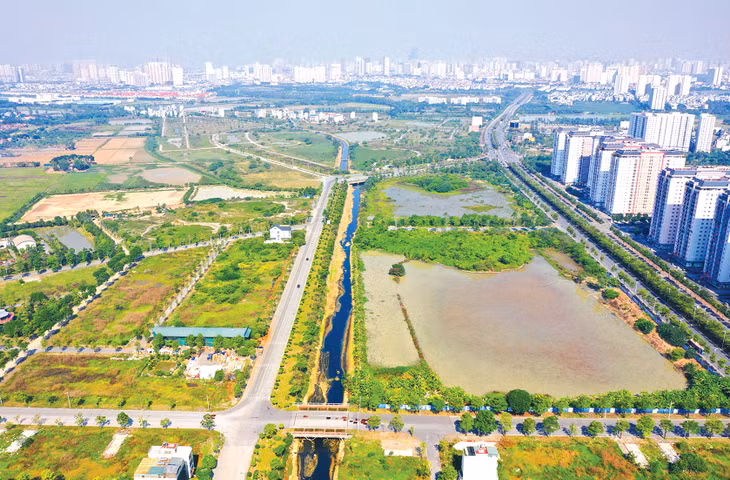 Đấu thầu dự án có sử dụng đất là một phương thức tiếp cận đất đai chủ yếu, khả thi nhất của nhà đầu tư để thực hiện các dự án khu đô thị, nhà ở thương mại quy mô lớn. Ảnh: Tiên Giang