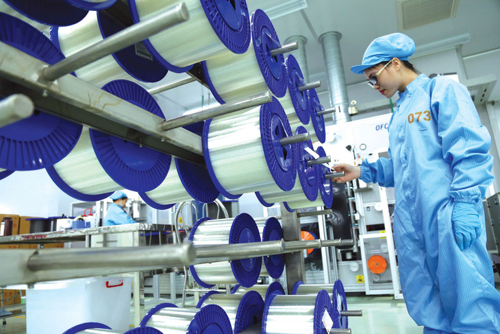 Doanh nghiệp cung ứng các sản phẩm xanh, thân thiện với môi trường phải đầu tư lớn vào dây chuyền công nghệ, dẫn đến giá thành sản phẩm cao. Ảnh: Lê Tiên