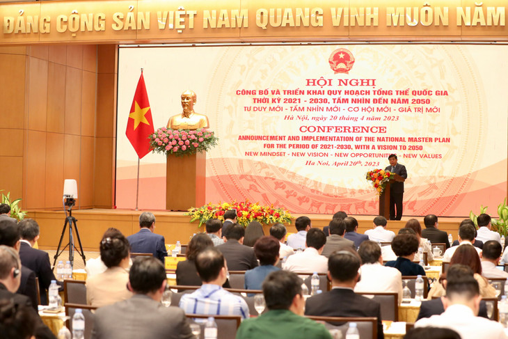 Các quy hoạch trong hệ thống quy hoạch quốc gia đã được cấp có thẩm quyền quyết định hoặc phê duyệt theo quy định của Luật Quy hoạch phải được rà soát, điều chỉnh phù hợp, bảo đảm thống nhất với Quy hoạch tổng thể quốc gia. Ảnh Đức Trung.