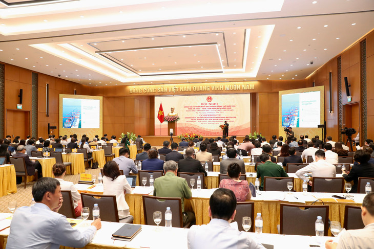 Bộ trưởng Nguyễn Chí Dũng cho biết, quy hoạch được Quốc hội thông qua là cơ sở, căn cứ để lập các quy hoạch cấp dưới. Ảnh Đức Trung.