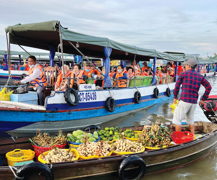 Đội tàu du lịch trên địa bàn TP. Cần Thơ đa dạng về số lượng và chủng loại