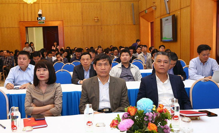 Bộ Kế hoạch và Đầu tư có 8 điểm cầu kết nối với Hội nghị trực tuyến (Ảnh: Lê Tiên)