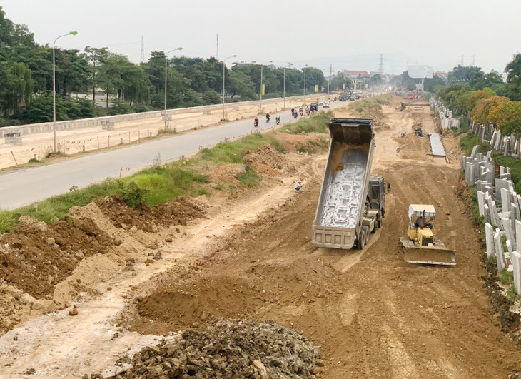 Các dự án hạ tầng giao thông được kỳ vọng sẽ tạo ra nhiều việc làm cho nhà thầu xây dựng. Ảnh: Lê Tiên
