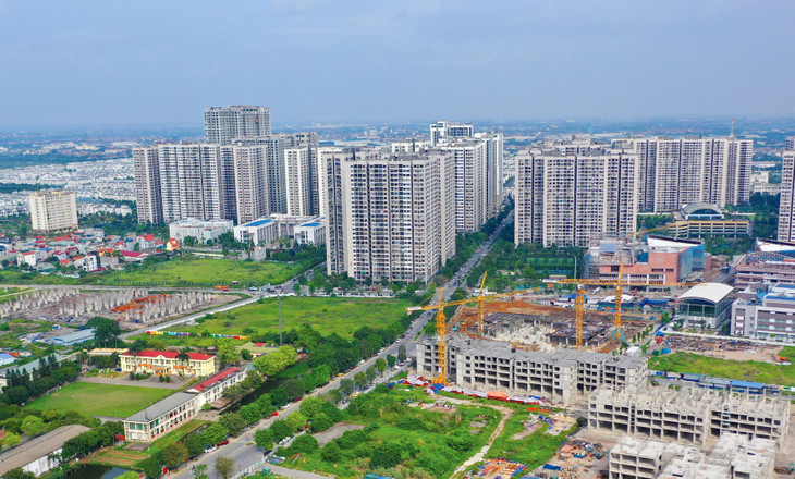 Các khó khăn về mặt pháp lý của dự án bất động sản đã dần được tháo gỡ, góp phần tăng khả năng tiếp cận tín dụng của chủ đầu tư dự án. Ảnh: Lê Tiên