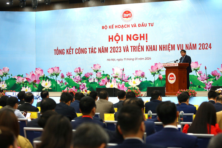Toàn cảnh Hội nghị tổng kết công tác năm 2023 và triển khai nhiệm vụ năm 2024. Ảnh: Lê Tiên