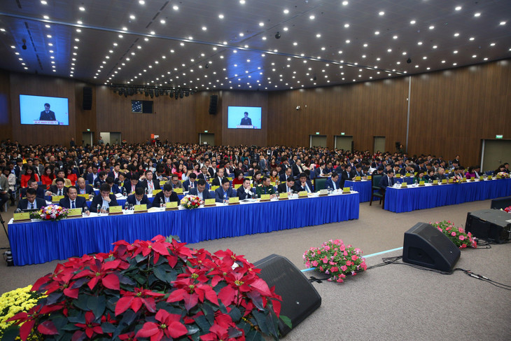 Hội nghị là dịp để ngành Kế hoạch, Đầu tư và Thống kê cùng đánh giá lại những mặt được, chưa được đối với từng lĩnh vực công tác trong năm 2023; đồng thời, xác định phương hướng, nhiệm vụ trọng tâm năm 2024. Ảnh: Lê TIên