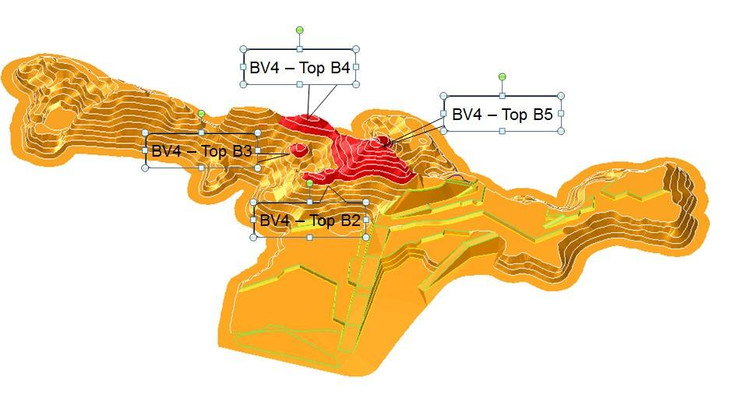 Hình ảnh: khu vực Bãi Voi 4 (BV4) Hình ảnh: khu vực Bãi Voi 4 (BV4)