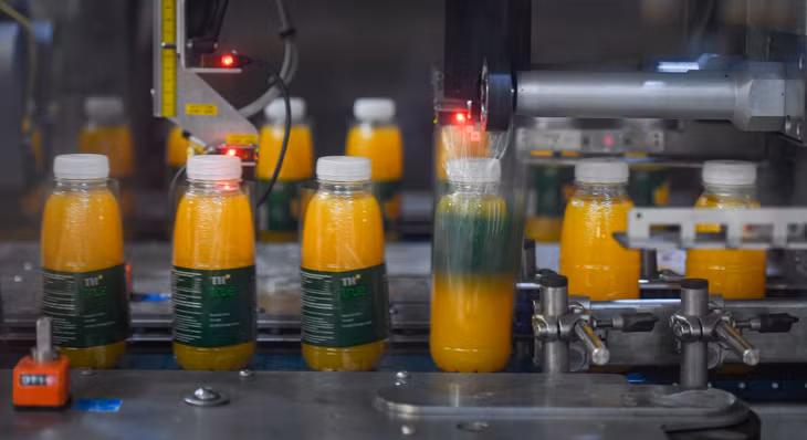 Sản phẩm TH được giảm độ dày của nhãn mác bọc chai, góp phần giảm rác thải nhựa