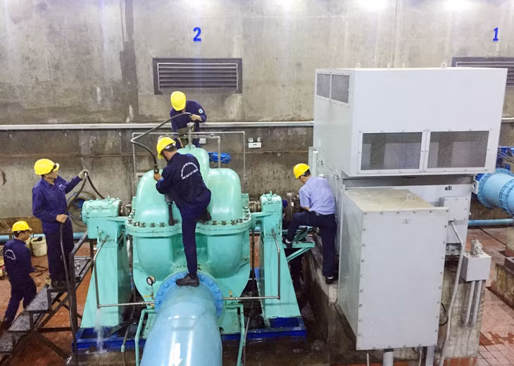 Nhà máy Nước Thủ Đức thuộc Tổng công ty Cấp nước Sài Gòn