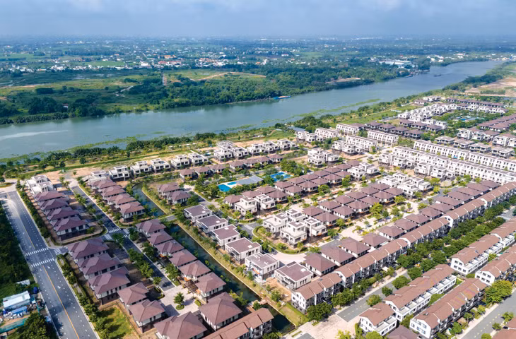 Khu đô thị tích hợp Waterpoint diện tích 355 ha tại Long An đang dần định hình