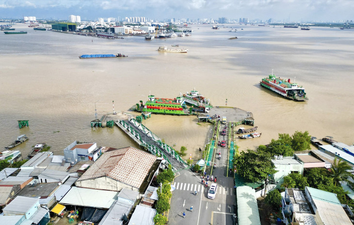 Cầu Cần Giờ sẽ phá vỡ thế biệt lập, nối liền huyện đảo và trung tâm TP.HCM. Ảnh: Hữu Chánh