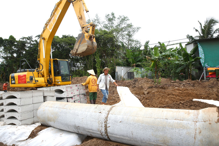 Nhà thầu Việt có năng lực thực hiện tốt, chất lượng công trình thi công bảo đảm, uy tín được các nhà tài trợ quốc tế ghi nhận và đánh giá cao. Ảnh: Hữu Thành
