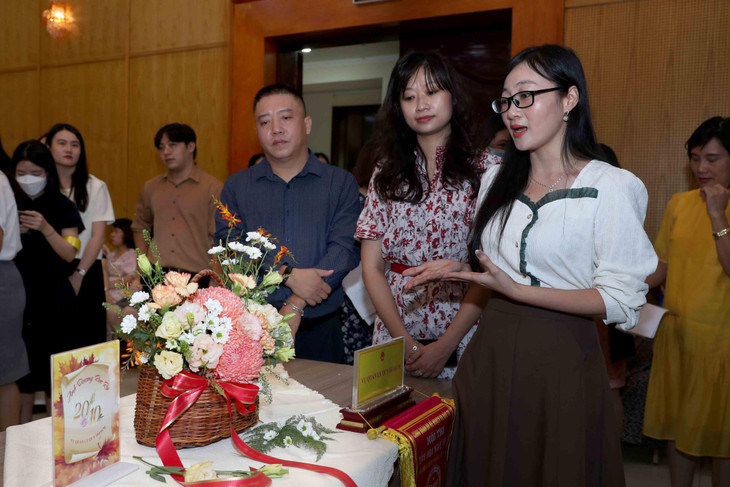 Phần thi của Vụ Quản lý quy hoạch. Ảnh: Trương Gia