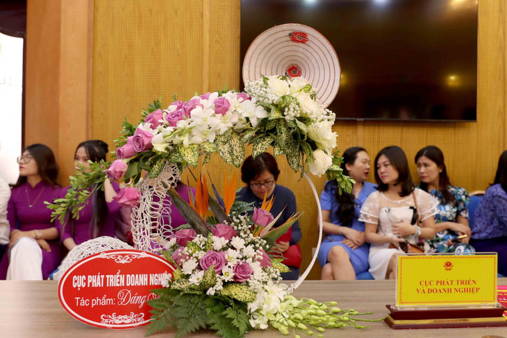 Phần thi của Cục Phát triển doanh nghiệp. Ảnh: Trương Gia