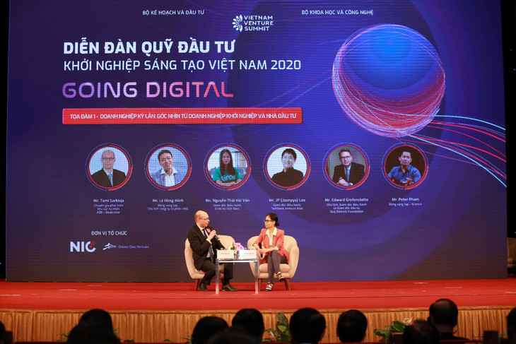 Diễn đàn VVS2020 là cơ hội lớn cho các công ty khởi nghiệp có sản phẩm ý tưởng công nghệ vượt trội được gặp gỡ, trao đổi trực tiếp với các quỹ đầu tư lớn trong khu vực và thế giới. Ảnh: Lê Tiên