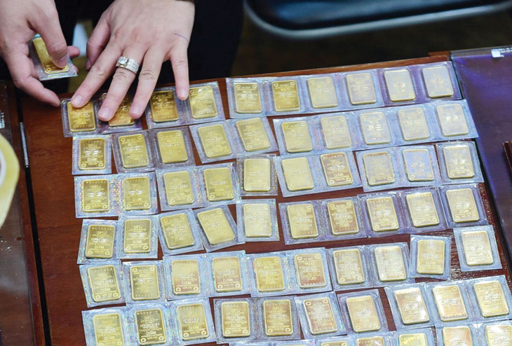 Vàng chỉ là một loại tài sản tích trữ và đầu tư, cần được điều tiết theo thị trường, có sự quản lý của Nhà nước. Ảnh: Tường Lâm