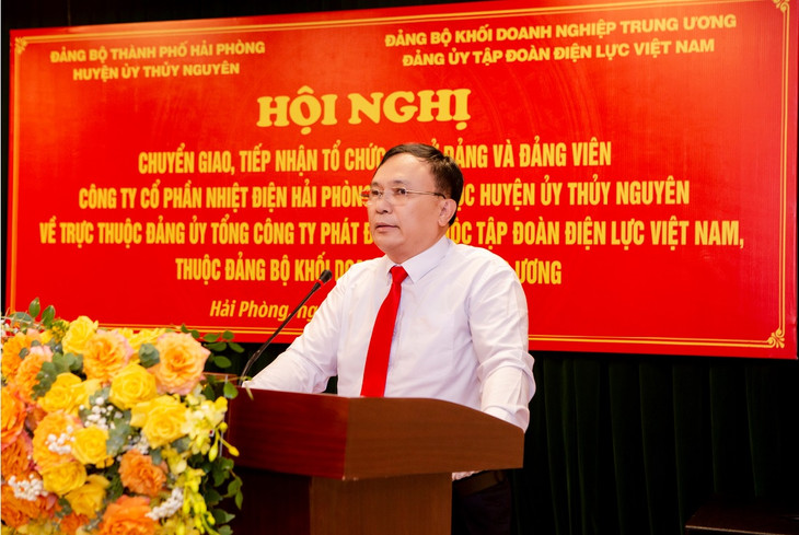 Đồng chí Trần Phú Thái - Bí thư Đảng ủy, Chủ tịch HĐQT Tổng công ty Phát điện 2