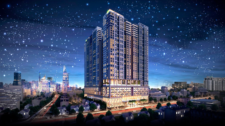 Dự án The Grand Manhattan - tổ hợp căn hộ và thương mại hạng sang tại trung tâm quận 1, thành phố Hồ Chí Minh.