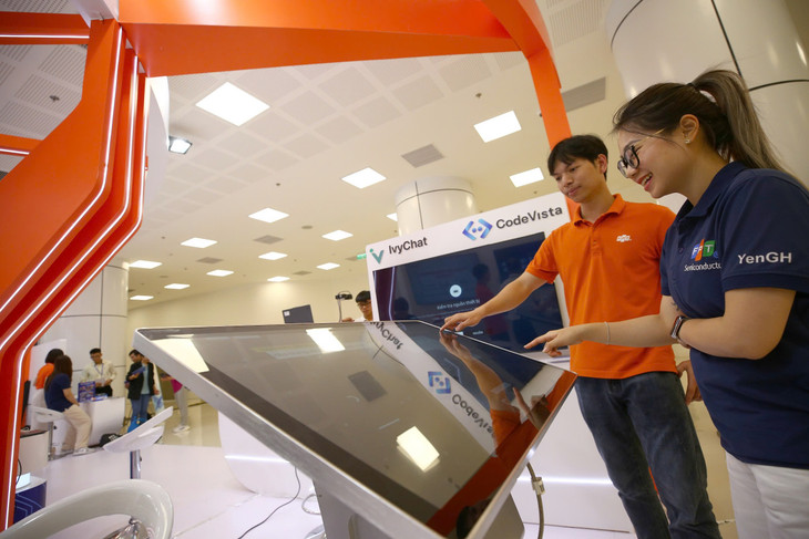 Trong thời gian tới, NIC tiếp tục đẩy mạnh phát triển nguồn nhân lực Trung tâm, triển khai các hoạt động phát triển nguồn nhân lực với các tập đoàn lớn. Ảnh: Lê Tiên