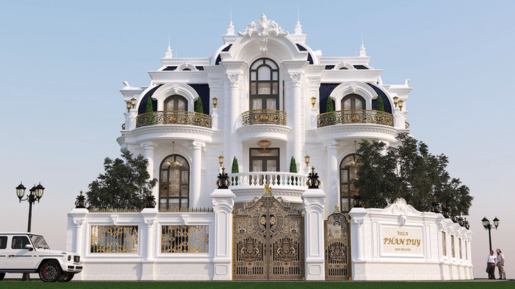 Phối cảnh biệt thự Phối cảnh biệt thự