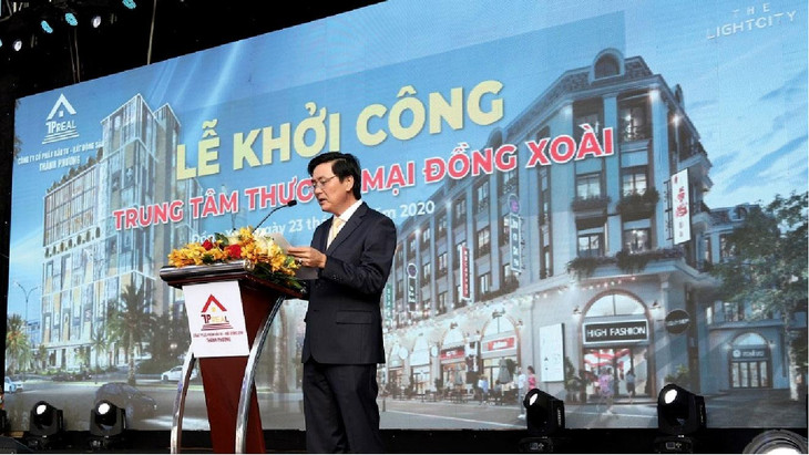 Ông Trần Minh Đức - Tổng giám đốc Công ty CP Đầu tư Bất động sản Thành Phương chia sẻ về Dự án Trung tâm thương mại Đồng Xoài - The Light City