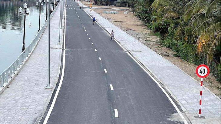 Gói thầu số 1A Xây dựng cống Kênh Nhánh đã hoàn thành vào tháng 12/2020