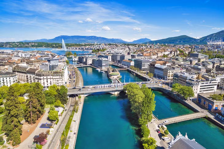 6. Geneva, Thuỵ Sỹ