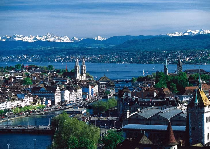 3. Zurich, Thuỵ Sỹ