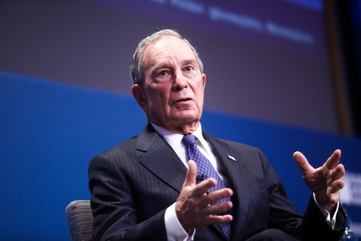7. Michael Bloomberg Tài sản: 94,5 tỷ USD Nguồn tài sản: Bloomberg LP Quốc tịch: Mỹ