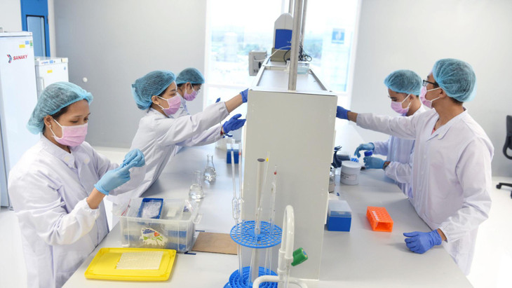 Nghiên cứu sản xuất vaccine ngừa Covid-19 tại Công ty Công nghệ sinh học dược Nanogen Nghiên cứu sản xuất vaccine ngừa Covid-19 tại Công ty Công nghệ sinh học dược Nanogen