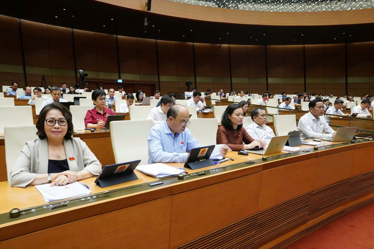 Các đại biểu dự phiên họp