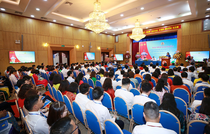 Đại hội đại biểu Công đoàn Bộ Kế hoạch và Đầu tư nhiệm kỳ 2023 - 2028 diễn ra trong ngày 1 và 2/8/2023 đã thành công tốt đẹp