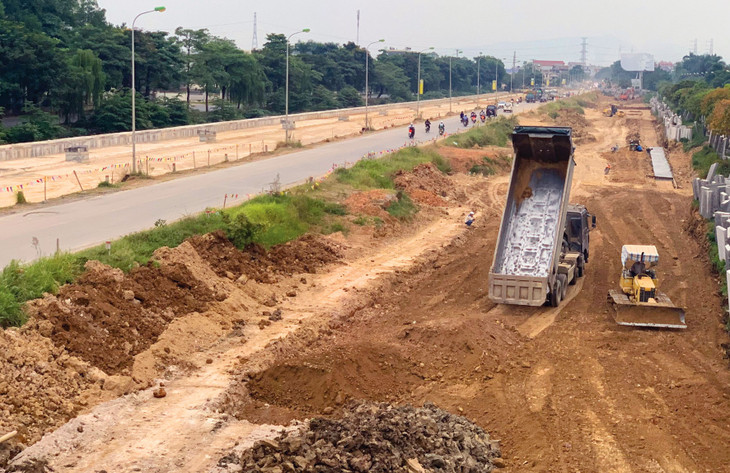 Đến hết tháng 6, giải ngân vốn đầu tư công của Thanh Hóa ước đạt 53,93% kế hoạch năm 2024. Ảnh: Nhã Chi