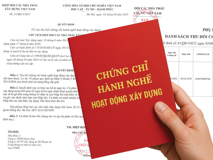 Việc sử dụng văn bằng, chứng chỉ giả không chỉ là hành vi gian lận mà còn là nguyên nhân dẫn đến các vấn đề khác trong hoạt động xây dựng. Ảnh minh họa: Nhã Chi