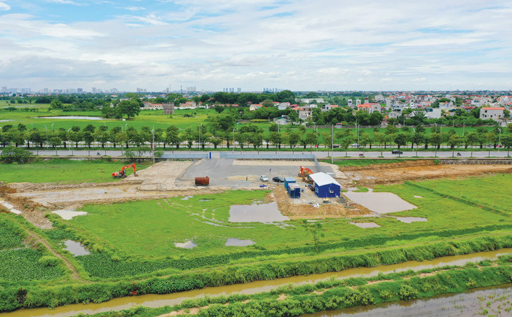 Dự án thành phần 1.1 Giải phóng mặt bằng trên địa bàn TP. Hà Nội đã phê duyệt và thu hồi đất được 788,65/799,43 ha, đạt 98,65%. Ảnh: Nhã Chi Dự án thành phần 1.1 Giải phóng mặt bằng trên địa bàn TP. Hà Nội đã phê duyệt và thu hồi đất được 788,65/799,43 ha, đạt 98,65%. Ảnh: Nhã Chi