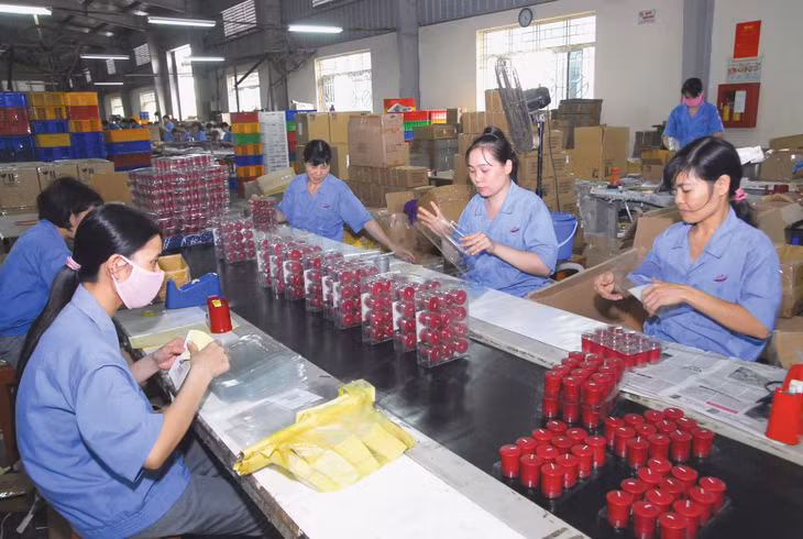 Cải cách thể chế đáp ứng yêu cầu của cộng đồng doanh nghiệp là một trong những giải pháp quan trọng để hiện thực hóa mục tiêu tăng trưởng hai con số trong thời gian tới. Ảnh: Tiên Giang