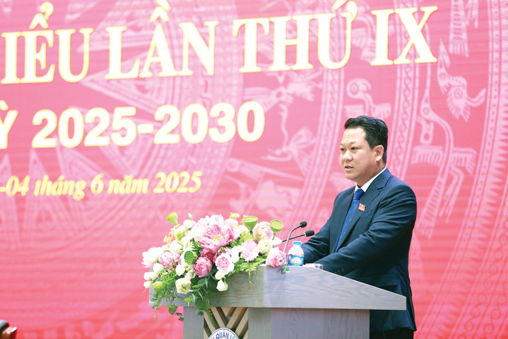 Ông Lê Hoàng Minh - Chủ tịch Hội đồng thành viên Tổng công ty Quản lý bay Việt Nam: &quot;VATM sẽ nỗ lực phát huy trí tuệ, sức mạnh đoàn kết tập thể; chủ động, linh hoạt trong lãnh đạo, chỉ đạo; hoàn thành vượt mức các chỉ tiêu đề ra trong giai đoạn 2025 - 2030&quot;