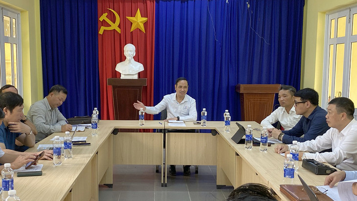 Phó Tổng giám đốc EVNNPT – Bùi Văn Kiên chủ trì cuộc họp rà soát tiến độ dự án