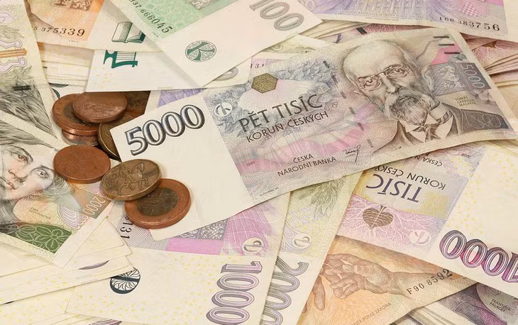 Đồng Koruna của Cộng hòa Séc là đồng ổn định nhất nhờ vào các biện pháp can thiệp tài khóa hiệu quả của ngân hàng trung ương. Ảnh Internet