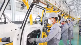 Cần xây dựng nền tảng thể chế vững chắc để khu vực tư nhân yên tâm phát triển, đủ năng lực tham gia vào các lĩnh vực then chốt quyết định tương lai của đất nước. Ảnh: Nhã Chi