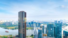 VIFC-HCMC có quy mô khoảng 898 ha, trải rộng trên địa bàn phường Sài Gòn, phường Bến Thành và khu đô thị mới Thủ Thiêm (phường An Khánh). Ảnh: Văn Trung