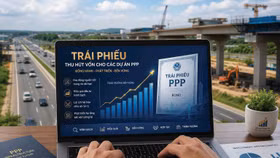 Trái phiếu PPP (phát hành riêng lẻ) chưa thu hút được nhà đầu tư do kỳ hạn trái phiếu dài, tài sản bảo đảm duy nhất là quyền thu phí của dự án và chưa được Chính phủ bảo lãnh. Ảnh minh họa: Nhã Chi AI