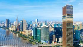 Trung tâm tài chính quốc tế Việt Nam tại TP.HCM định hướng hình thành một hệ sinh thái tài chính quốc tế hoàn chỉnh có khả năng dẫn vốn toàn cầu vào nền kinh tế. Ảnh: Song Lê